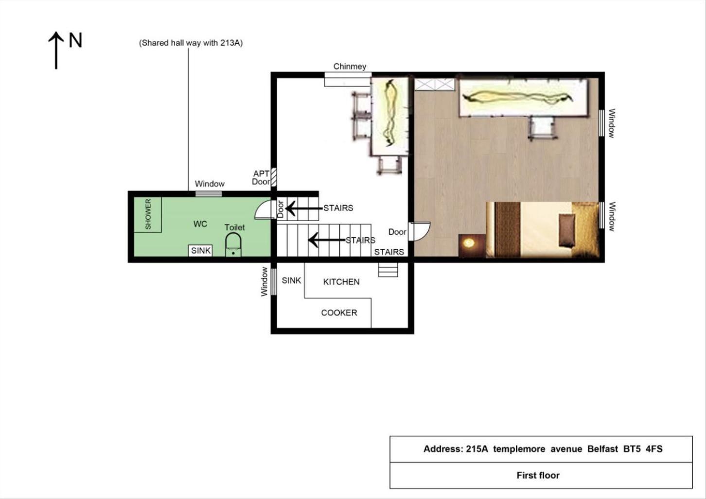 Entire Yellowapt Near Belfast City Centre - Free Parking - Up To 3 Guests - 2 Beds 외부 사진